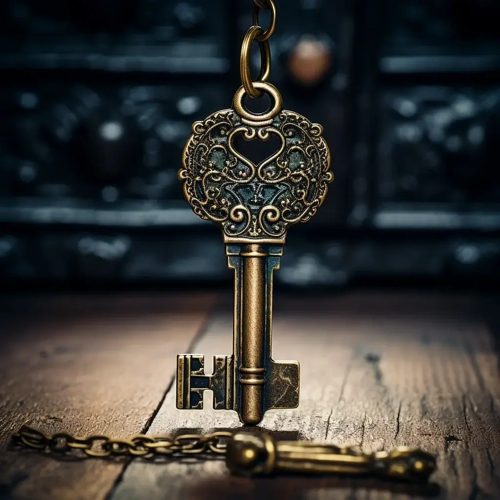 Über uns: Ein Schlüsselanhänger