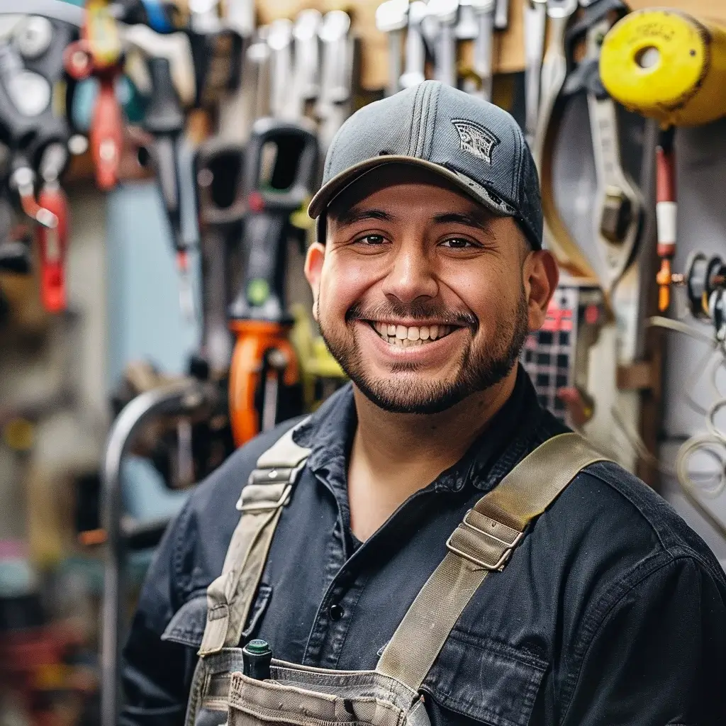 Der lächelnde Schlosser