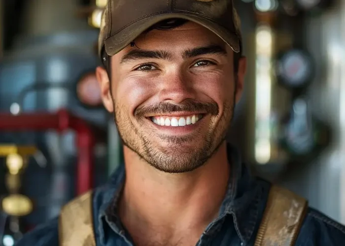 Ein freundlicher Schlosser vom Schlüsseldienst Kempen bietet eine breite Palette von Dienstleistungen an.